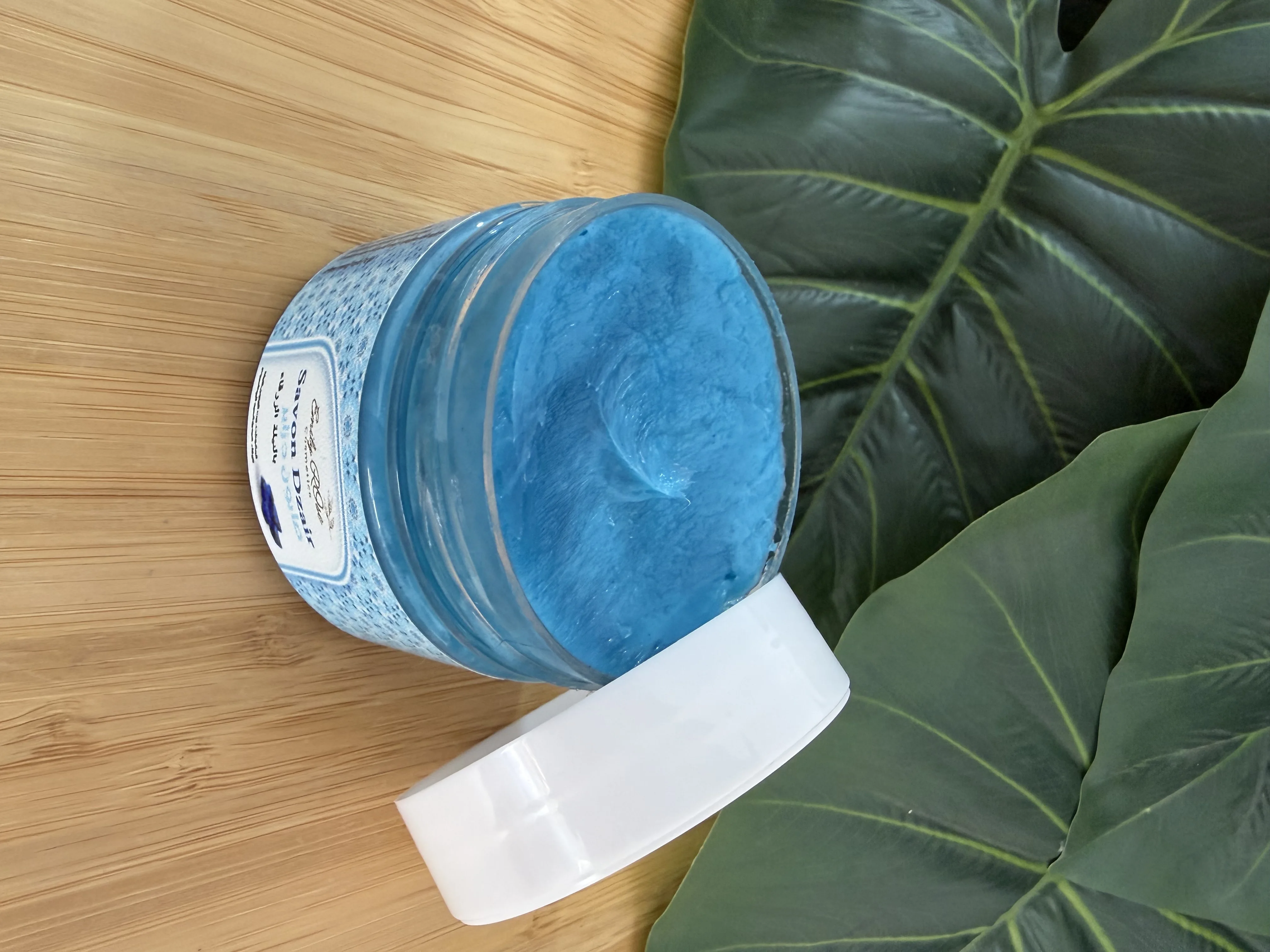 Savon dzair à l’huile d’olive et la poudre de nila bleu
