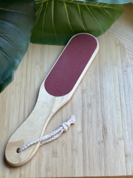 Lime de pied en bois