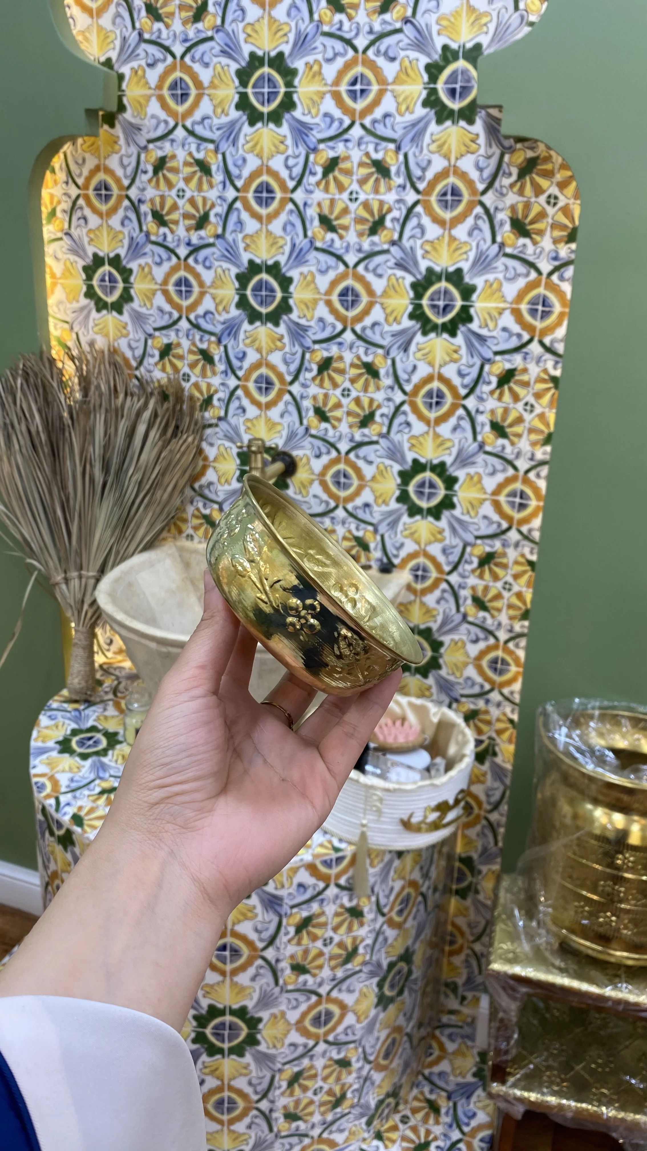 mini tassa en cuivre