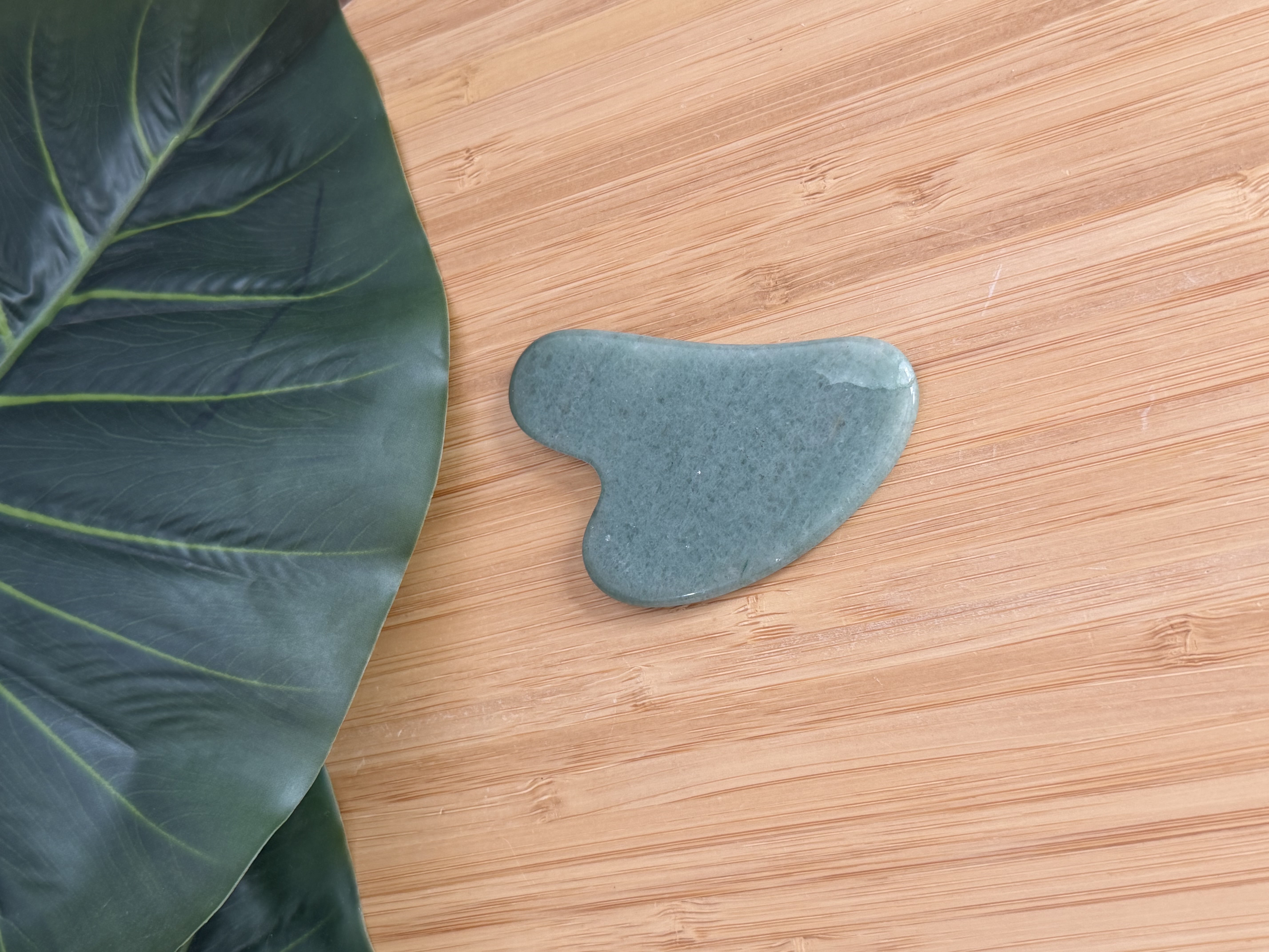 Gua sha en pierre d’aventurine