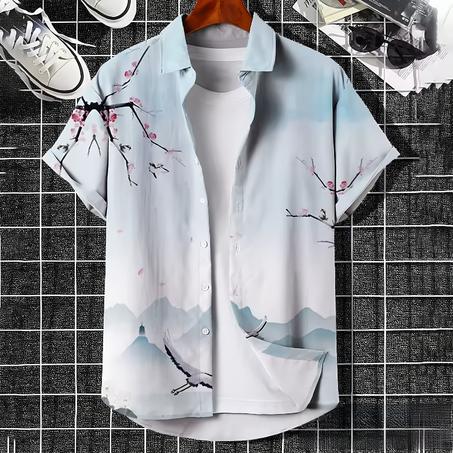 chemise d'ete bleu ciel