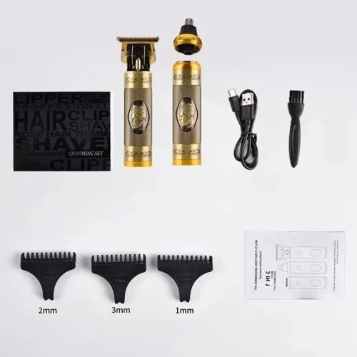 Pro Barber Hair & Beard Clipper – ماكينة حلاقة احترافية للشعر واللحية 3 في 1