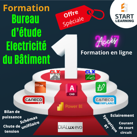 Formation Bureau d'études Electricité du bâtiment (Français )