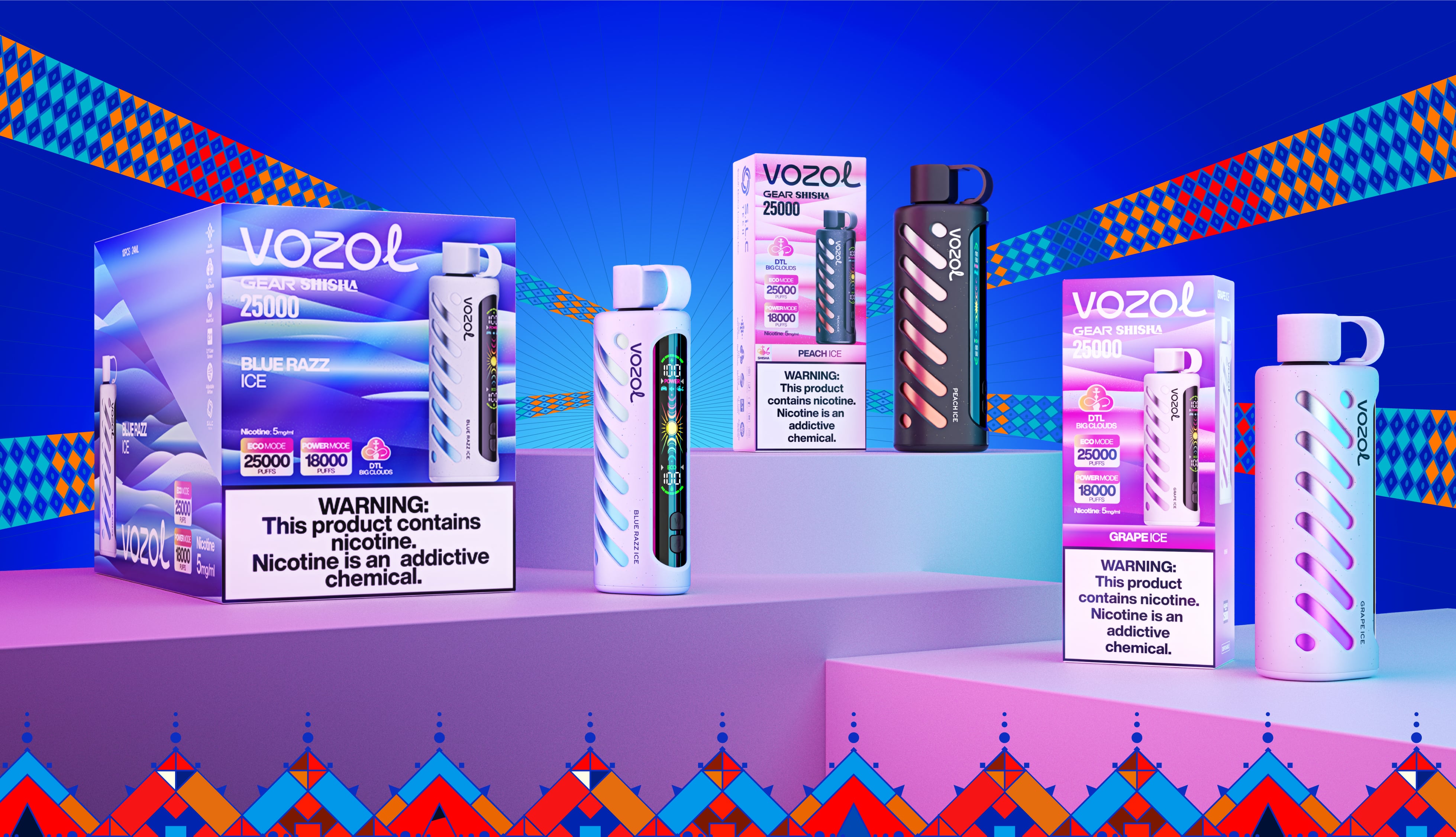 VOZOL 25K SHISHA