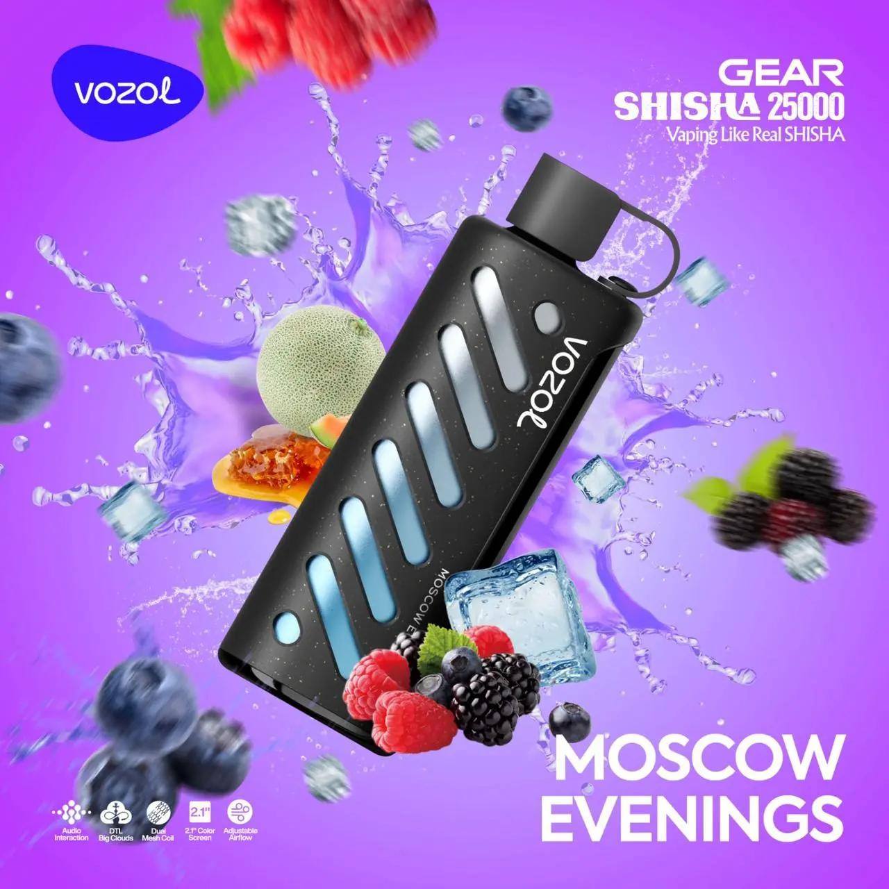 VOZOL 25K SHISHA