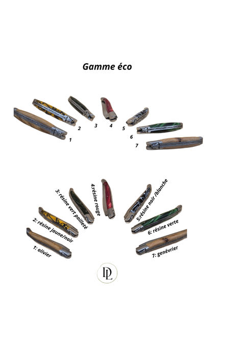 laguiole pliant 12 cm abeille soudé manche divers