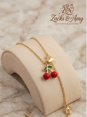 bracelet cerise