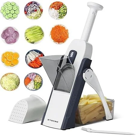 قطاعة ماندولين آمنة لتقطيع الخضراوات