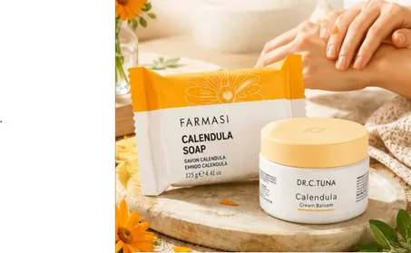 مجموعة العناية المتكاملة بالكاليندولا (Farmasi Calendula Line)