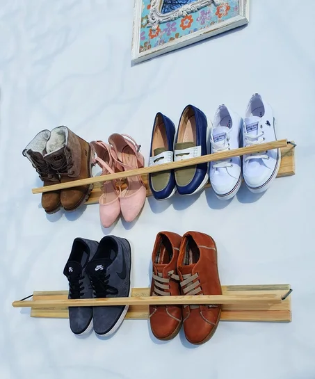 منظم الأحذية الحائطي – الحل الذكي لدار مرتبة 👟✨