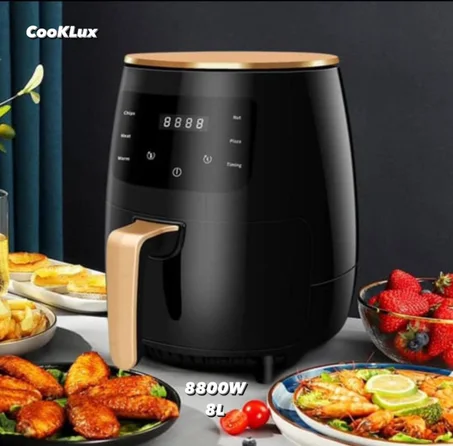 Air Fryer Élégance Gold 8L – Design Premium