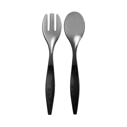 Lot de 2 couverts à salade en plastique pratiques