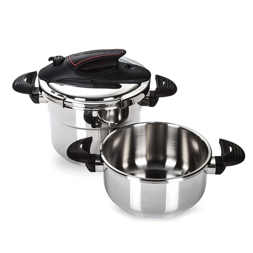 Duo Cocottes Magefesa Prisma 4L + 6L – Inox & Rapidité