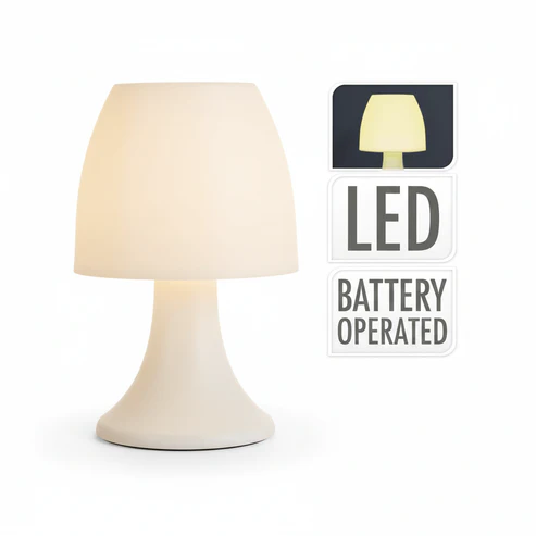 Lampe LED blanc chaud douce et économique