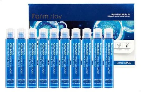 فيلر الشعر من فارم ستاي   _Farm Stay Derma cube Panthenol Healing Hair Filler