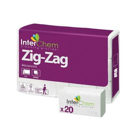 مناديل مالتي-فولد فوط لتنشيف الايدي قدرة امتصاص عالية _ Zig-Zag