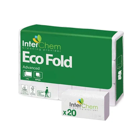 مناديل مالتي-فولد اقتصادي فوط لتنشيف الايدي قدرة امتصاص عالية _ Eco-Fold