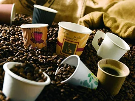 كوب مشروبات ساخنة (قهوة) - cup of hot drinks (coffee)