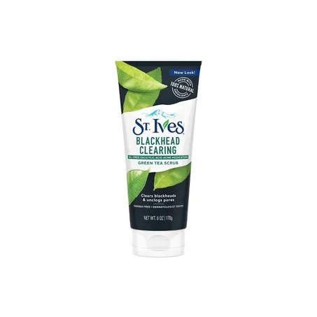 كريم الرؤوس السوداء _ St Ives Blackhead Clearing Green Tea Scrub