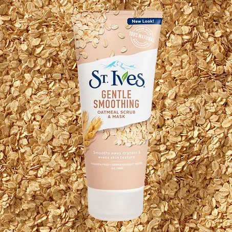 كريم منظف - St Ives Gentle Smoothing Scrub & Mask
