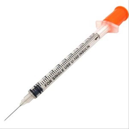 سرنجات انسولين 1 ملي - syring 1 ml