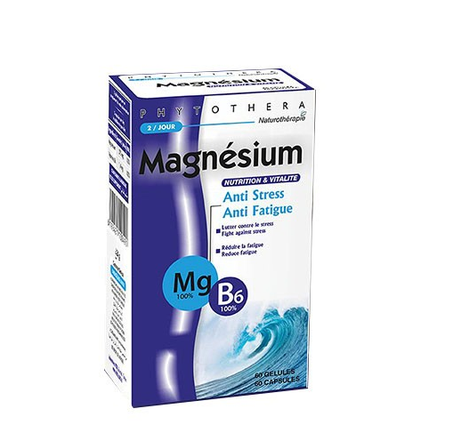 Phytothera Naturotherapie Magnesium, 60Gélules