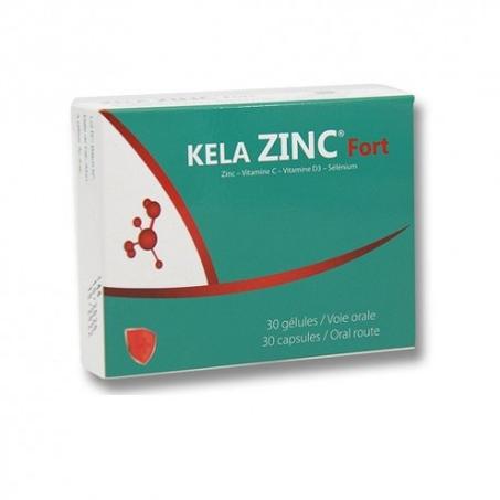 Kela Zinc Fort Complément Alimentaire, 30 Gélules