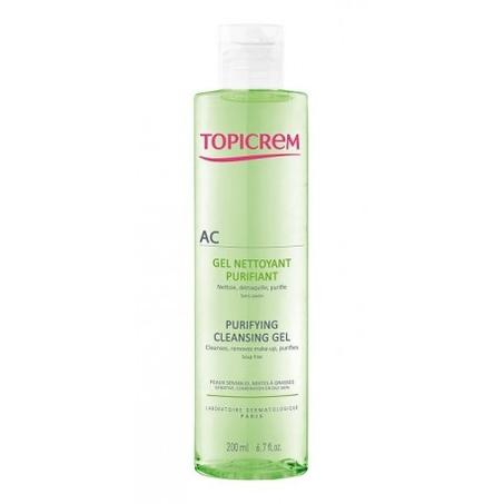 Topicrem AC Gel Nettoyant Purifiant, 200ML