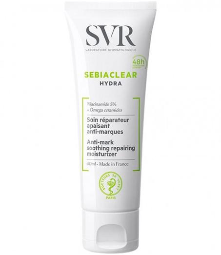 SVR Sebiaclear Hydra Soin Réparateur Apaisant Anti-Marques, 40ML