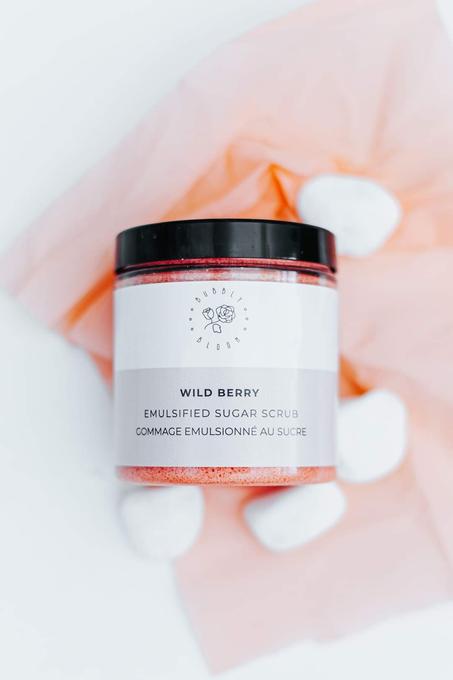 Bubbly Bloom Butter Scrub Wild Berry, 150G
