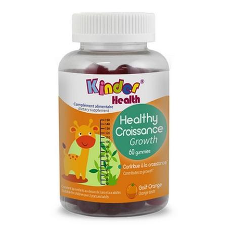 Healthy Croissance Goût Orange Kinder Health, 60Gummies