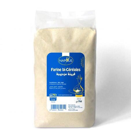 NAPOLIS Farine Bi-Céréale, 1KG