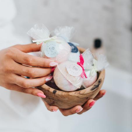 Bubbly Bloom Bombe de bain