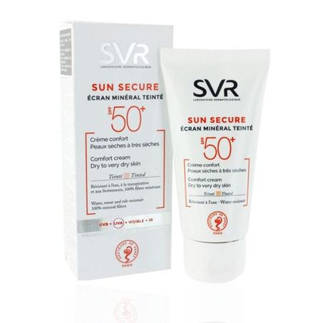 SUN Secure Écran Minéral Teinté Peaux sèches à très sèches, 50ML