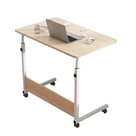 Table Bureau Mobile - Non spécifié - Réglable en hauteur - 4 roues pivotantes - Design moderne - 60x40 cm
