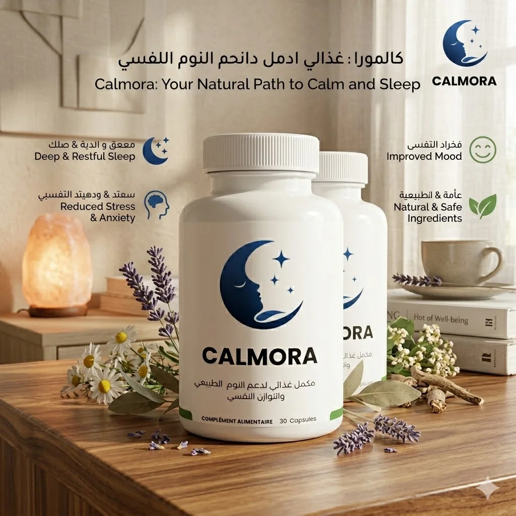 🌙 CALMORA – نوم هادئ… حياة متوازنة
