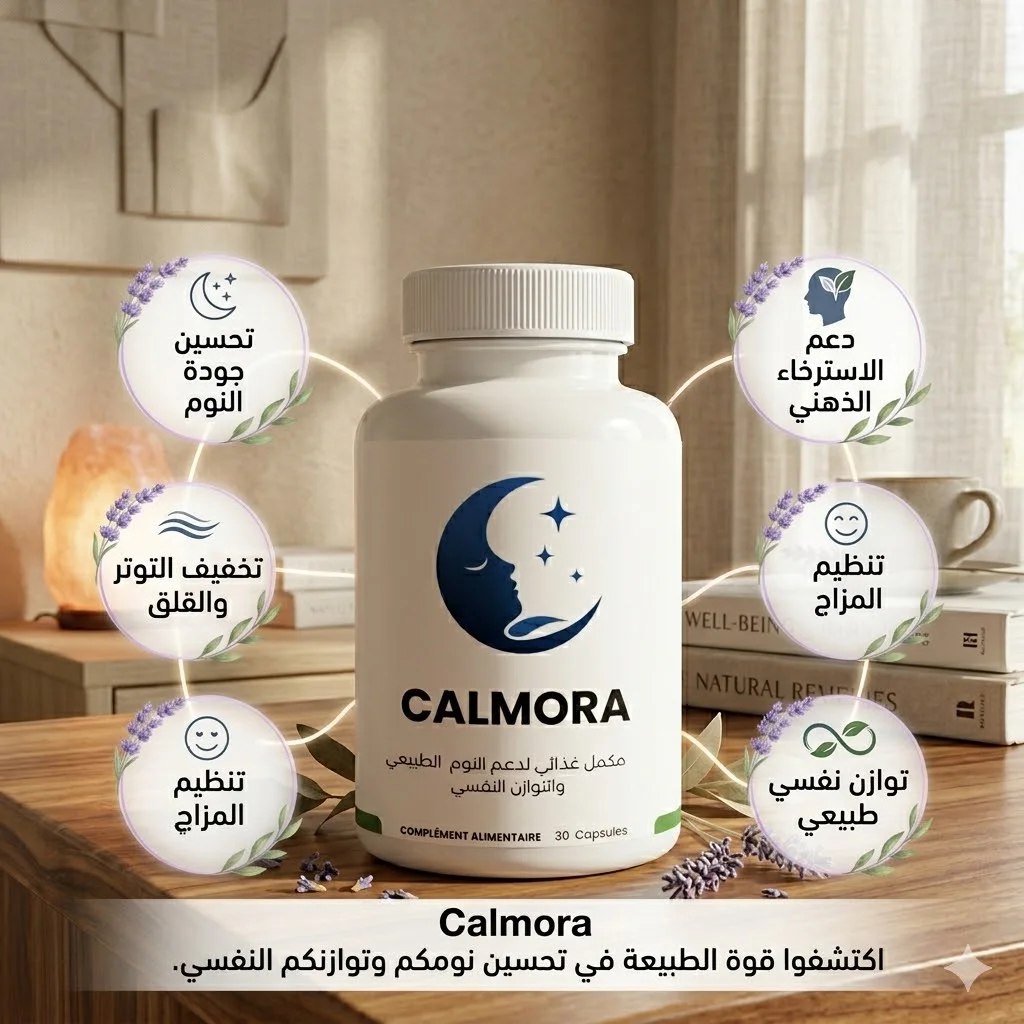🌙 CALMORA – نوم هادئ… حياة متوازنة
