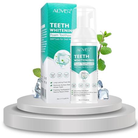 معجون الأسنان الرغوي من Aliver