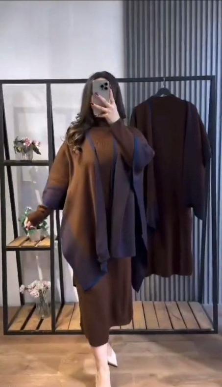 Robe +cap Tissu maille douce