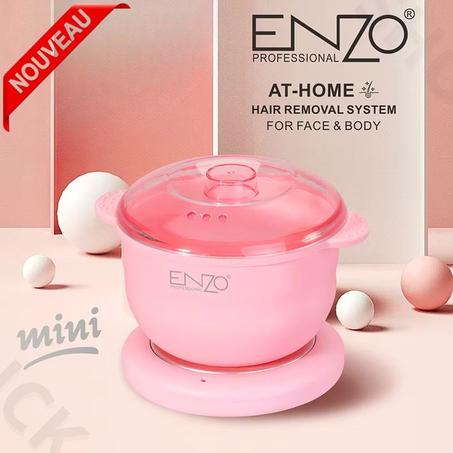 جهاز إزالة الشعر المنزلي ENZO – Mini Pink