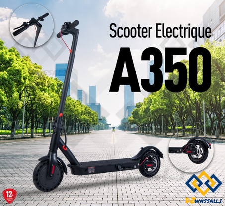 Trottinette Électrique Pro Alcatel 350 pour Adult الدراجة الكهربائية الذكية (120 kg)