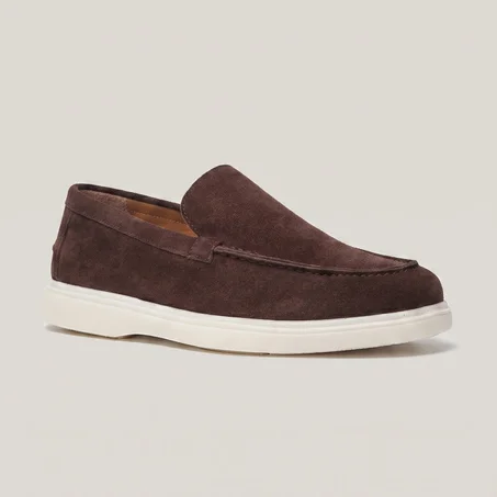Mocassin  YAN Daim Marron