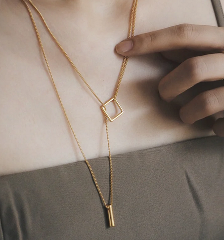 Double Womens Necklace