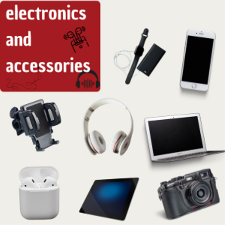 الالكترونيات والاكسسوارات