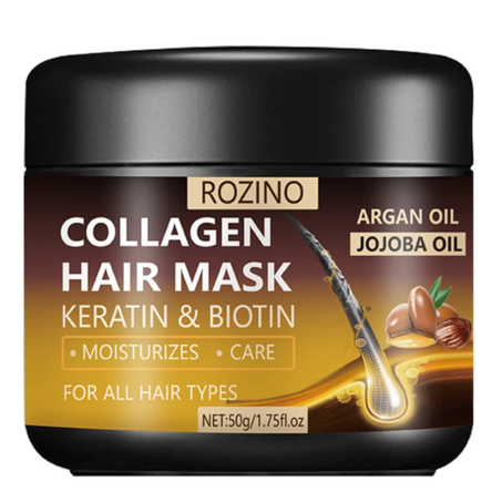 Collagen Hair Mask الكولاجين قناع الشعر بزيت الارغان والجوجوبا