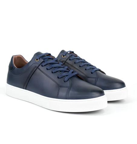URBAN LUX-CUIR BLEU MARINE