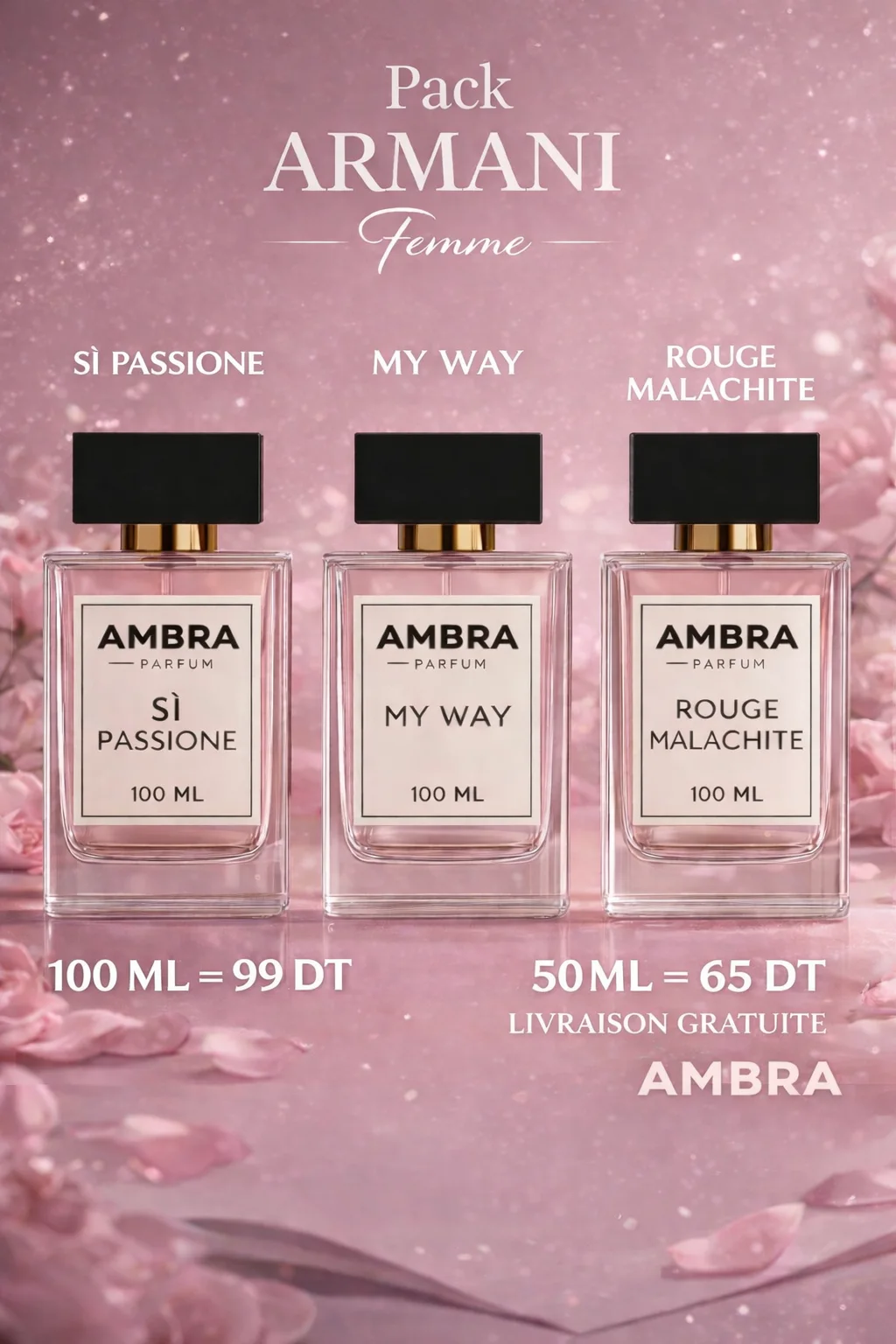 Pack Armani Femme