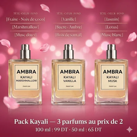 Pack Kayali Femme