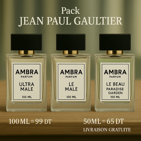 Pack Jean Paul Gaultier homme