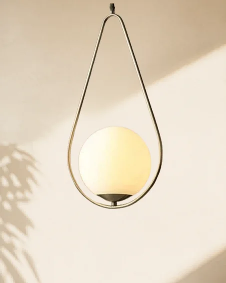 Applique Verre boule Moderne